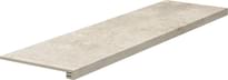 Плитка Del Conca Alchimia Hlc10 Gradone Bianco Lin Rett Hard 33x120 см, поверхность матовая