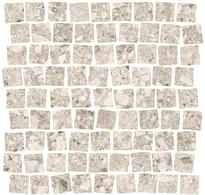 Плитка Del Conca HSV Stelvio Mosaico Bianco 10 30x30 см, поверхность матовая