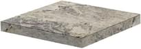 Плитка Del Conca Marble Edition 5 Invisible Gray Gradone Ang Rett L Sx 33x33 см, поверхность матовая