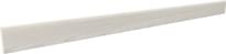 Плитка Del Conca St Regis Sr10 Battiscopa Bianco Rett Plus 6.5x120 см, поверхность матовая