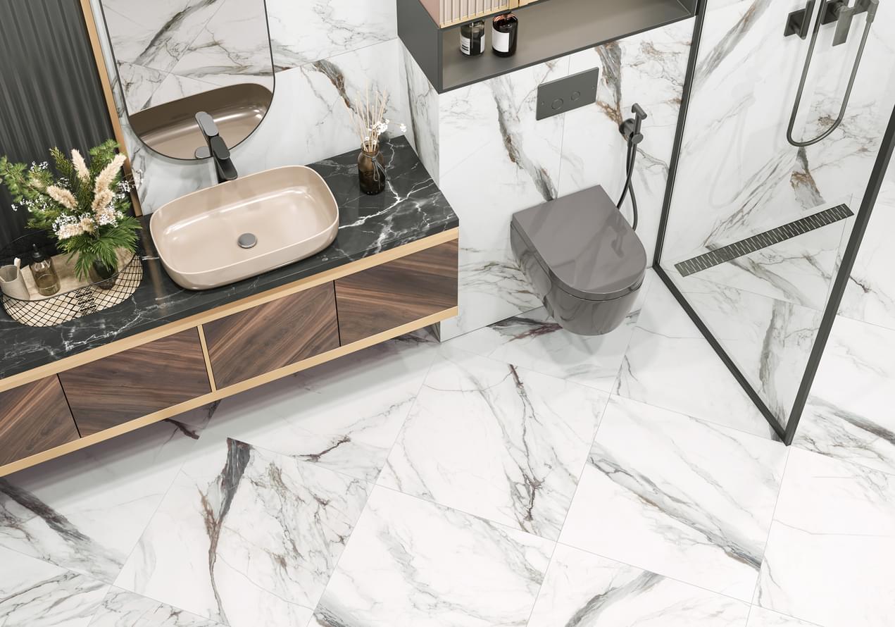 керамогранит фабрики Delacora коллекция Carrara