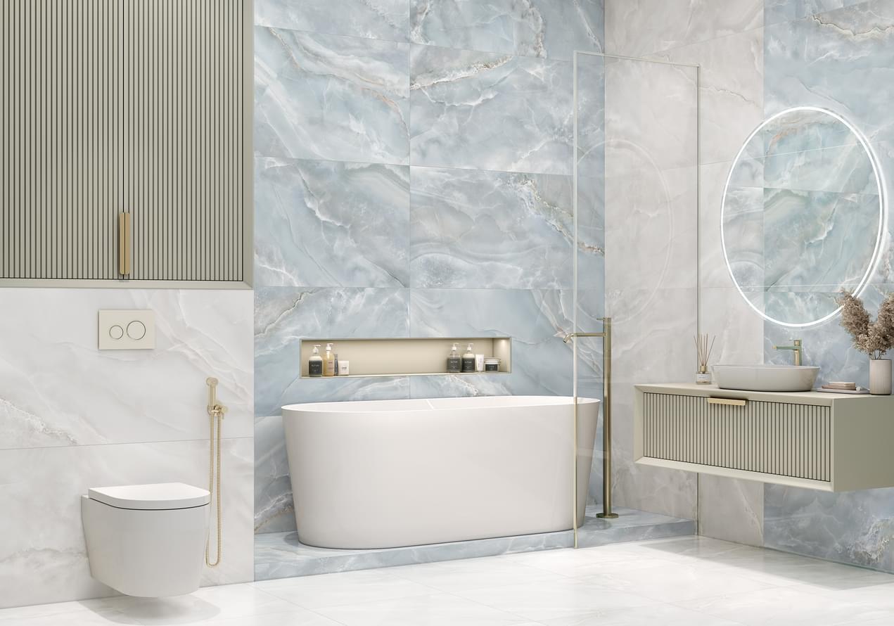 керамогранит фабрики Delacora коллекция Onyx Breez