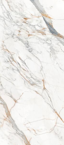 Плитка Delfone Apuan Sculpture Dc6M85Br1 White 120x270 см, поверхность полуматовая