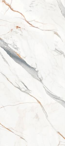 Плитка Delfone Apuan Sculpture Dc6M85Br2 White 120x270 см, поверхность полуматовая