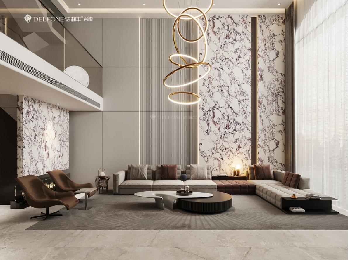 керамогранит фабрики Delfone коллекция Bulgari