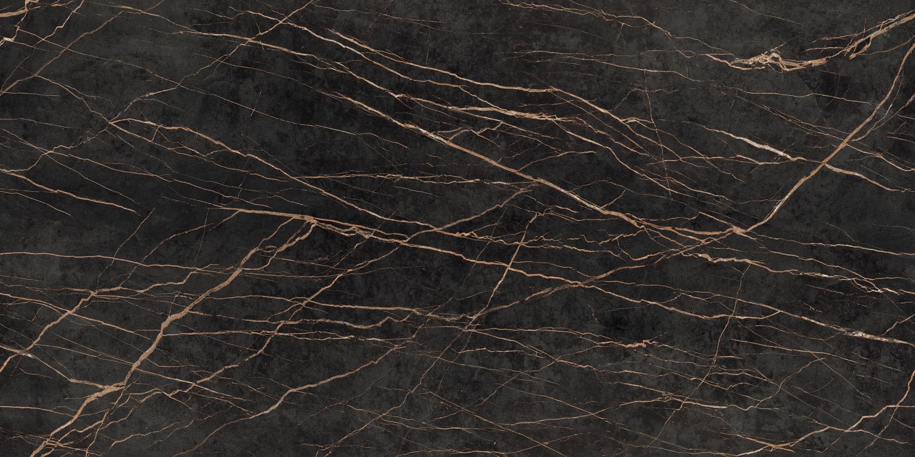 Плитка Delfone Laurent G1632Cy0009N Dark Gold Web Marble 20 mm 160x320 см, поверхность матовая