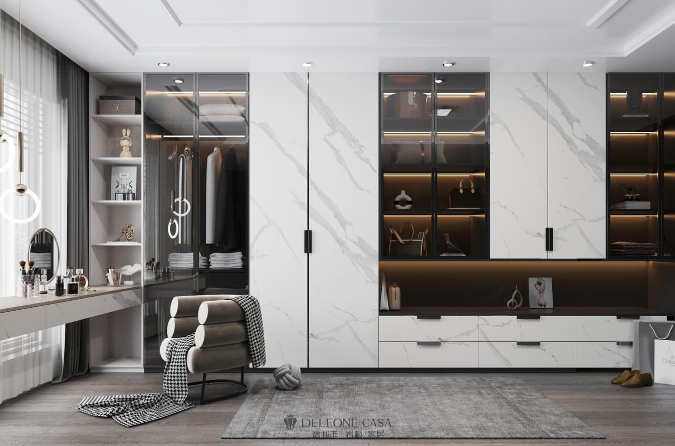 керамогранит фабрики Delfone коллекция Saint Blanc