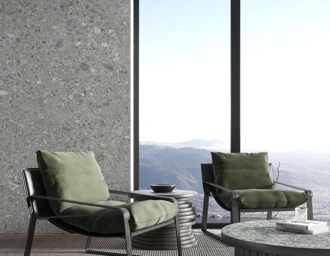 керамогранит фабрики Delfone коллекция Terrazzo