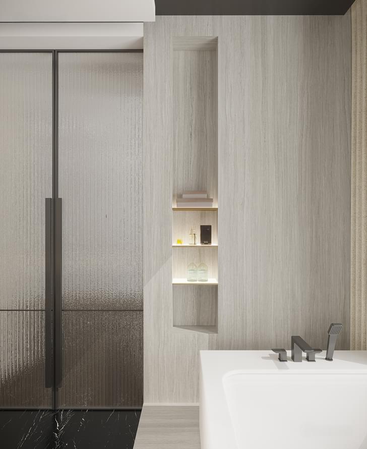 керамогранит фабрики Delfone коллекция Travertine
