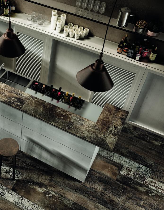 керамогранит фабрики Diesel коллекция Combustion Crackle