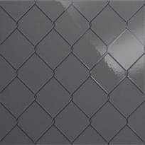 Плитка Diesel Fence Grey 20x20 см, поверхность глянец