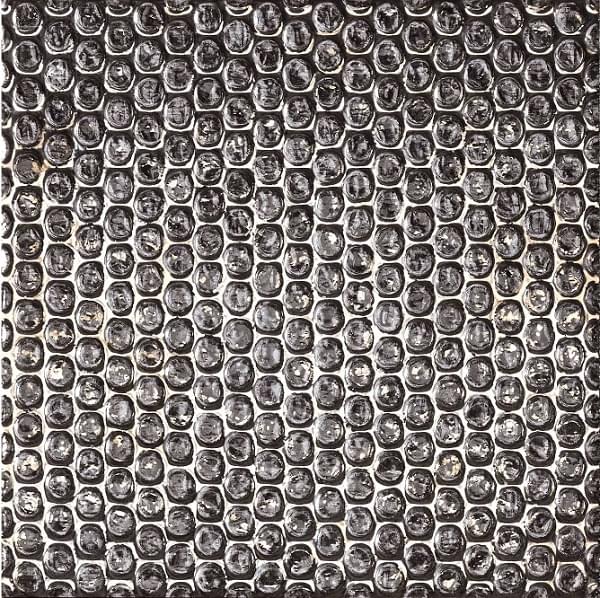 Diesel Pluriball Black Decor Platino Glossy Sq 20x20