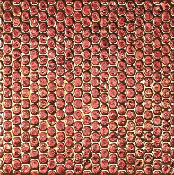 Diesel Pluriball Deep Pink Decor Oro Glossy Sq 20x20