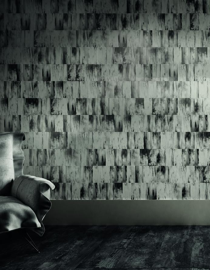 керамика фабрики Diesel коллекция Ribbed Oxide