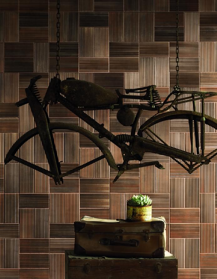 керамика фабрики Diesel коллекция Ribbed Oxide