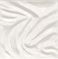 Плитка Diesel Vynil White Glossy 20x20 см, поверхность глянец, рельефная