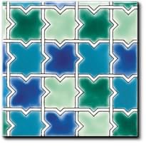 Плитка Diffusion Doremail Andalusian Carreau Malaga 15x15 см, поверхность глянец