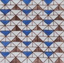 Плитка Diffusion Doremail Asori Sbeitla Bleu 10x10 см, поверхность глянец