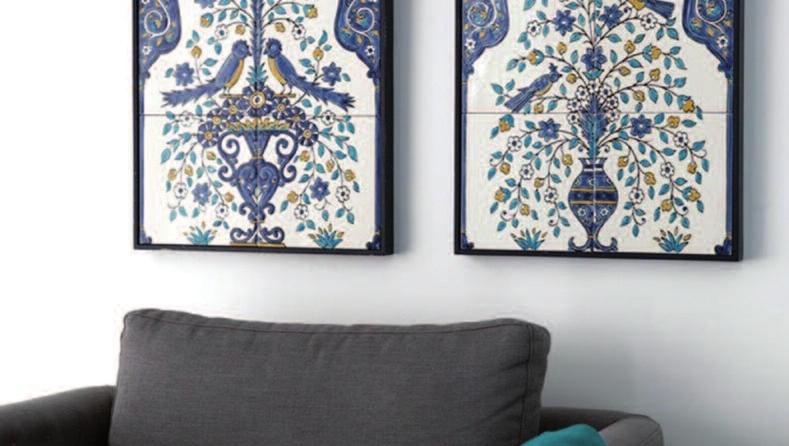 керамика фабрики Diffusion коллекция Doremail Fresques