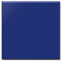 Плитка Diffusion Doremail Unis Uni Bleu Hayet 10x10 см, поверхность глянец