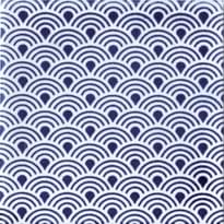 Плитка Diffusion Doremail Wagami Ayumi Bleu 10x10 см, поверхность глянец