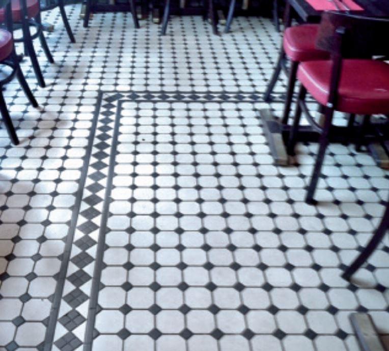 керамогранит фабрики Diffusion коллекция Glazed Porcelain Octagon