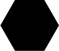 Плитка Diffusion Hexagon Orientation Black Base 22x25 см, поверхность полуматовая