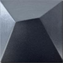 Плитка Diffusion Manhatiles Fuji Matte Navy 101 15x15 см, поверхность матовая, рельефная