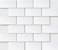 Плитка Diffusion Manhatiles Mosaic Plat Blanc N00 30x30 см, поверхность глянец