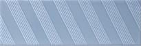 Плитка Diffusion Manhatiles Zebra Blue Stripes 7.5x22.5 см, поверхность микс