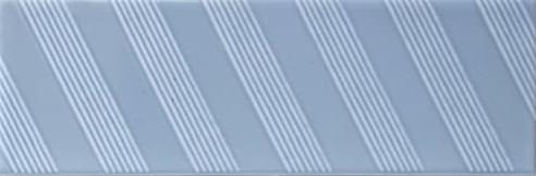 Diffusion Manhatiles Zebra Blue Stripes 7.5x22.5