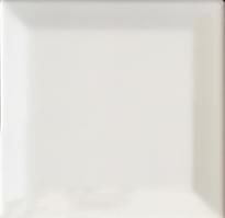 Плитка Diffusion Metro New-York Biseaute Brooklyn Blanc Brillant 10x10 см, поверхность глянец