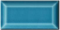 Плитка Diffusion Metro Paris Biseaute Bleu Chinois 20 7.5x15 см, поверхность глянец