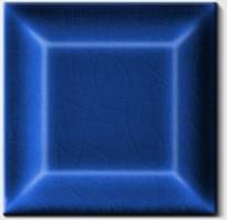 Плитка Diffusion Metro Paris Biseaute Bleu France 31 7.5x7.5 см, поверхность глянец
