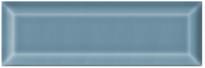 Плитка Diffusion Metro Paris Biseaute Blue Jean 84 7.5x22.5 см, поверхность глянец