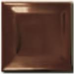 Плитка Diffusion Metro Paris Biseaute Bronze 44 7.5x7.5 см, поверхность глянец