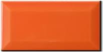 Плитка Diffusion Metro Paris Biseaute Orange 62 7.5x15 см, поверхность глянец