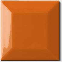 Плитка Diffusion Metro Paris Biseaute Orange 62 7.5x7.5 см, поверхность глянец