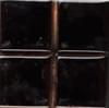 Плитка Diffusion Peter And Stone Inserts Diams Salernes Noir 5x5 см, поверхность глянец