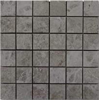 Плитка Diffusion Peter And Stone Mosaique Marbre Light Emperador 4.8x4.8 Cm 30x30 см, поверхность глянец