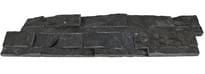 Плитка Diffusion Peter And Stone Parement Charbon 15x55 см, поверхность матовая, рельефная