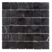 Плитка Diffusion Peter And Stone Square 5x5 Black 30.5x30.5 см, поверхность матовая