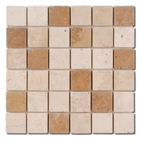 Плитка Diffusion Peter And Stone Square 5x5 Classic Noce 30.5x30.5 см, поверхность матовая
