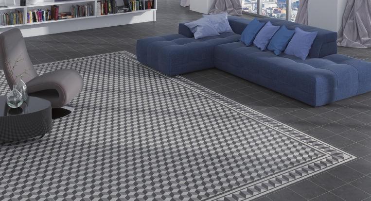 керамогранит фабрики Diffusion коллекция Porcelain Decors