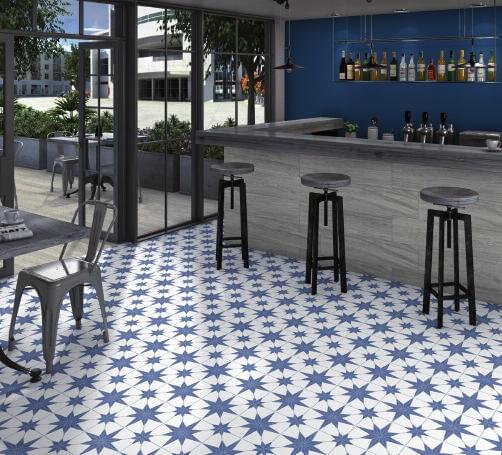 керамогранит фабрики Diffusion коллекция Porcelain Decors