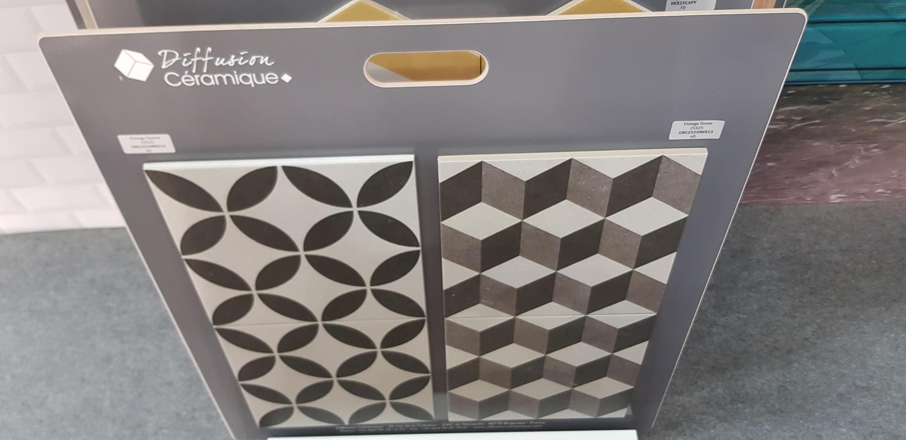 керамогранит фабрики Diffusion коллекция Porcelain Decors