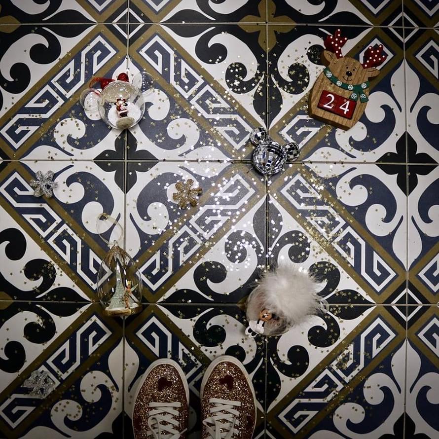 керамогранит фабрики Diffusion коллекция Porcelain Decors