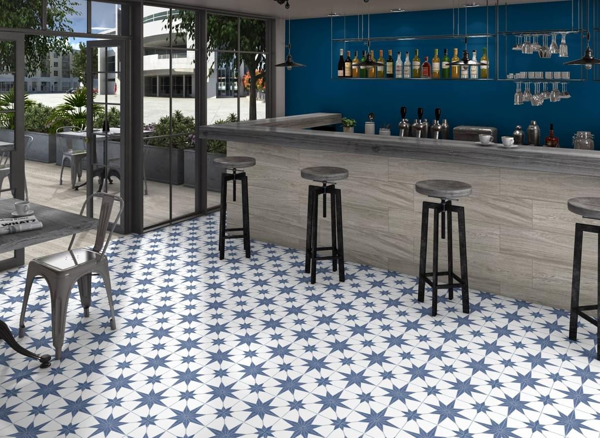 керамогранит фабрики Diffusion коллекция Porcelain Decors