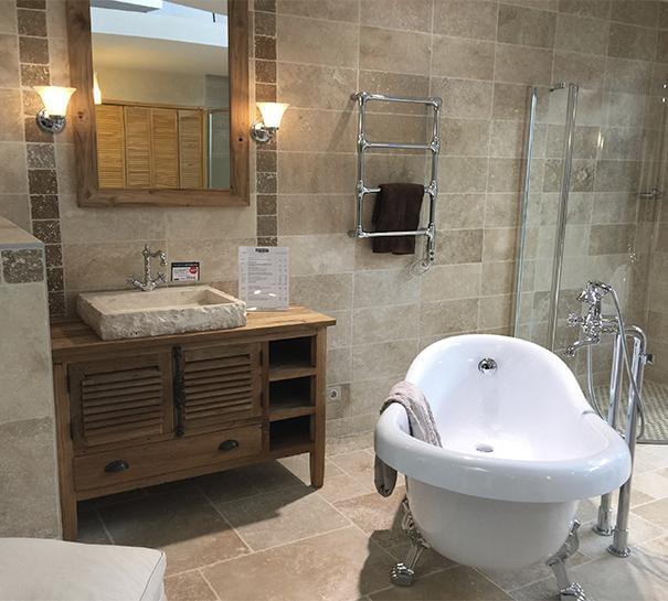 камень фабрики Diffusion коллекция Travertin Carreaux