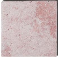 Плитка Diffusion Travertin Carreaux Rosso 15x15 см, поверхность матовая